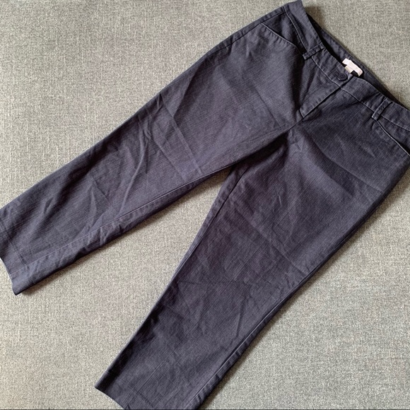 New York and Company navy capri pants size 4 - Picture 5 of 7